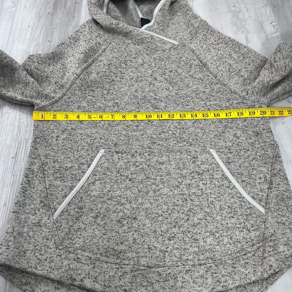 Champion C9 Gray Brushed Back Breathable Long Sleeve Hooded Sweatshirt Large - Picture 8 of 9